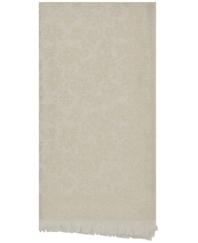 Karl Lagerfeld Paris Metallic Daisy Pattern Scarf