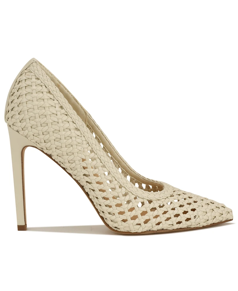 Nine West Women's Tatiana Woven Stiletto Pointy Toe Dress Pumps