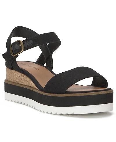 Lucky Brand Women's Temay Platform Wedge Sandals