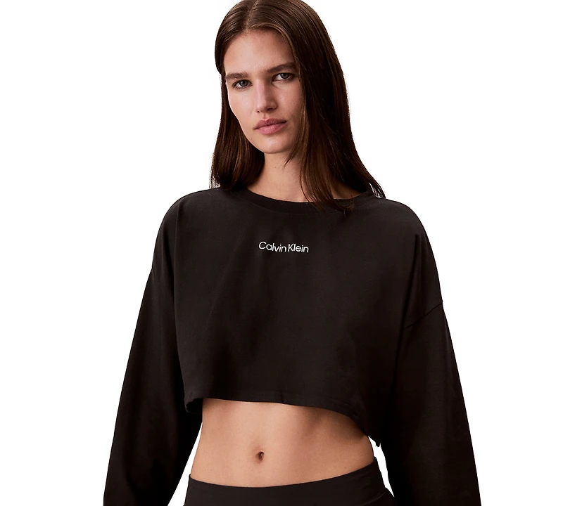 Calvin Klein Performance Women's Commuter Relaxed Cropped T-Shirt