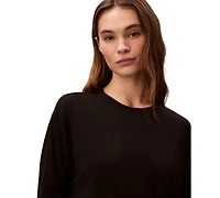 Calvin Klein Performance Women's Classic-Fit Long-Sleeve T-Shirt