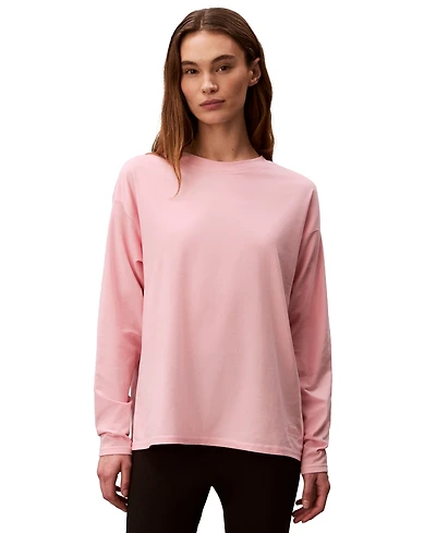 Calvin Klein Performance Women's Classic-Fit Long-Sleeve T-Shirt