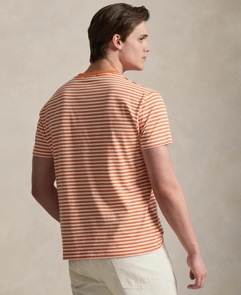 Polo Ralph Lauren Men's Classic-Fit Striped Cotton Jersey T-Shirt