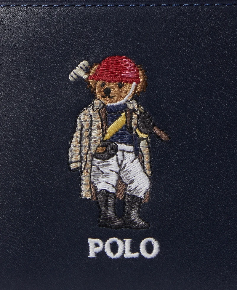 Polo Ralph Lauren Men's Bear Print Billfold Wallet