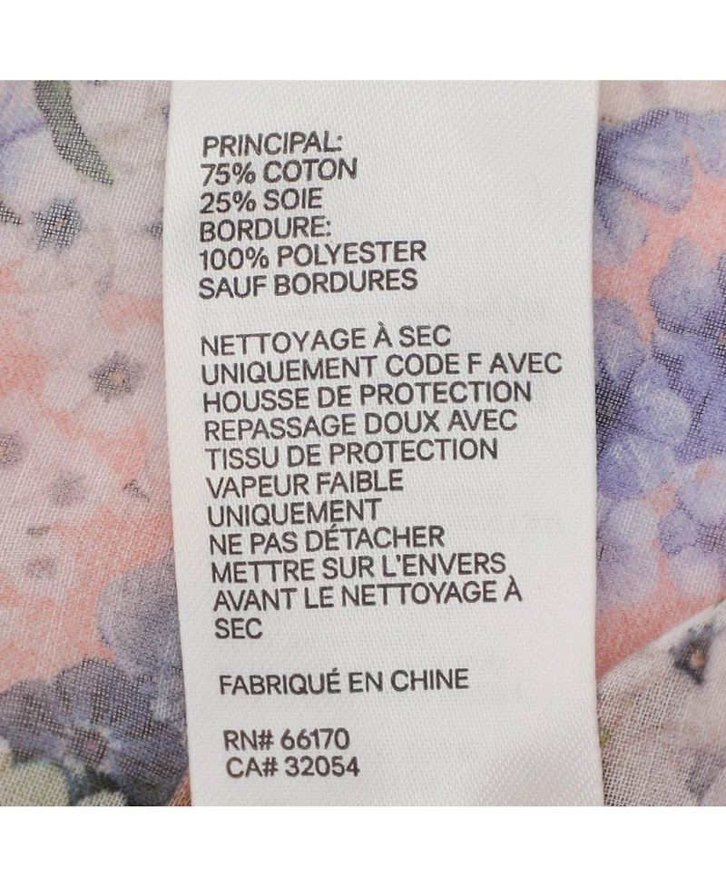 Pre-Owned Zimmermann Women's Multicolor Floral Print Chiffon Wonderland Flounce Midi Dress