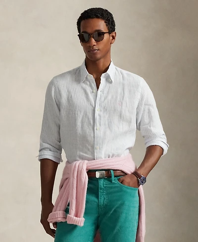 Polo Ralph Lauren Men's Classic Fit Linen Shirt