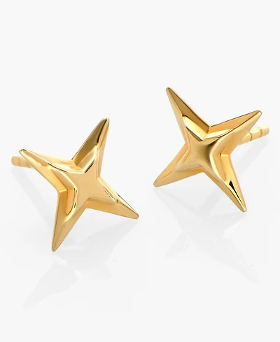 Oak & Luna Northern Star Stud Earrings