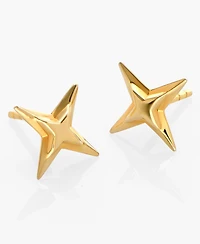 Oak & Luna Northern Star Stud Earrings