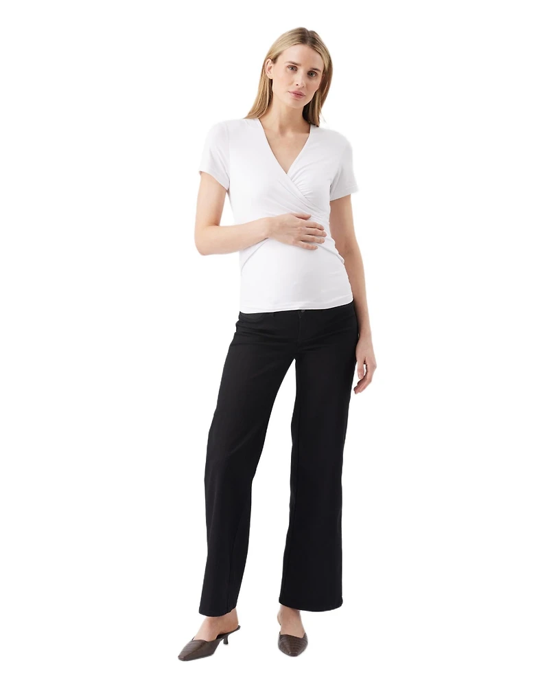 Ripe Maternity Luxe Knit Embrace Nursing Tee