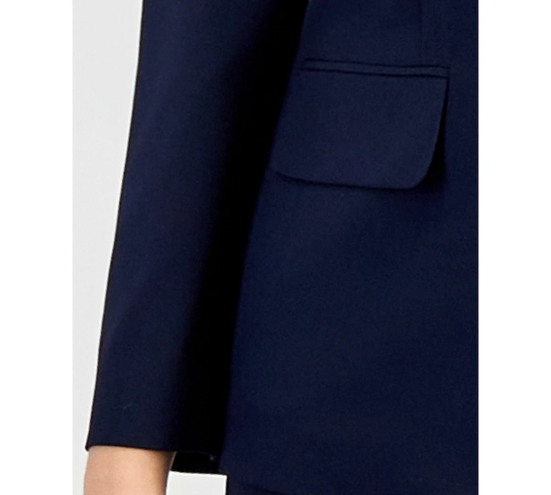 Le Suit Plus One-Button 3/4-Sleeve 2 Piece Pantsuit