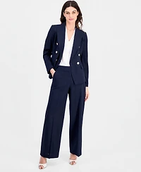 Tahari Asl Women's Asymmetric Double-Breasted Blazer