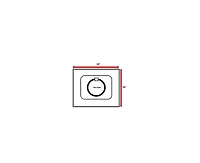 Flynama 30 Inch W 25 Inch H Steel Outdoor Fire Pit Table with Lid Smoked Glass Top Push Button Ignition Propane Natural Gas