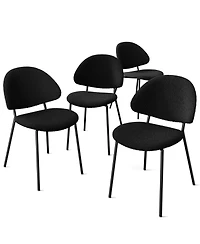 Streamdale Furniture Boucle Dining Chairs