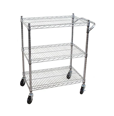 Oceanstar 3 Tier Heavy Duty All-Purpose Utility Cart