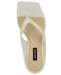 Nine West Women's Olanna Slip-on Kitten Heel Sandals