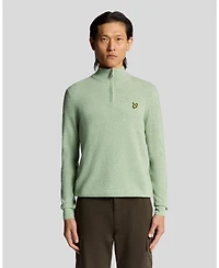 Lyle & Scott Men's Lambswool Blend Quarter Zip Sweater