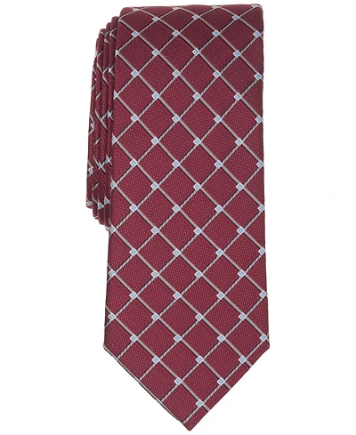 Alfani Men's Banks Geometric Pattern Slim Tie, Macy's Exclusive