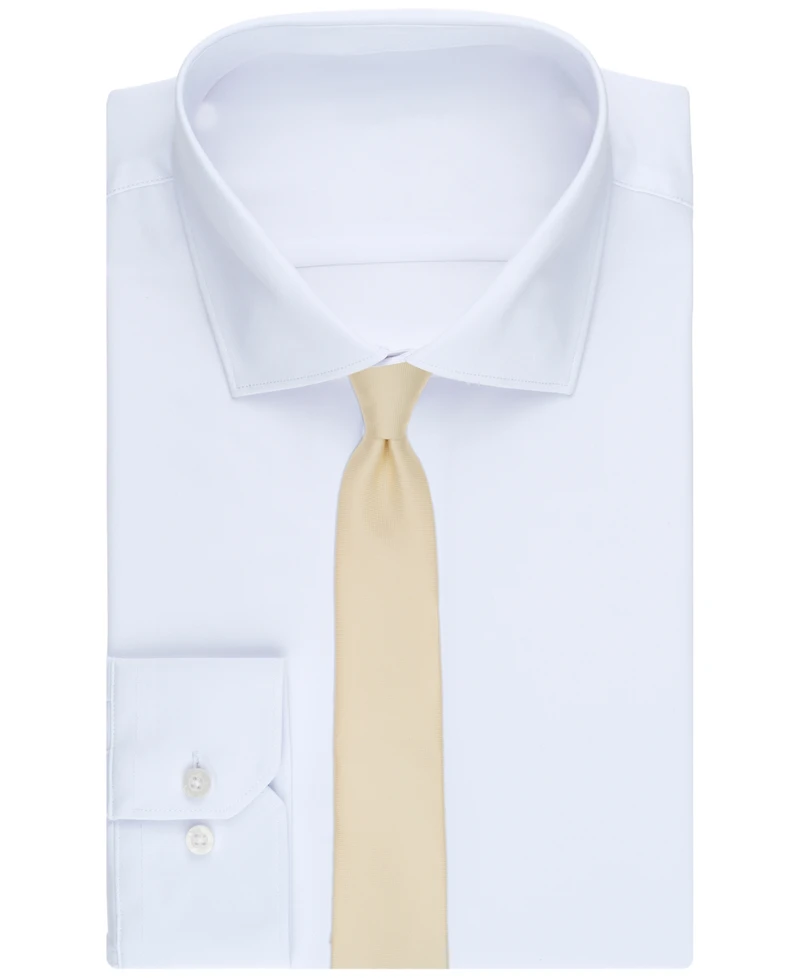 Alfani Men's Modern Solid Slim Tie, Macy's Exclusive