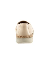 Trotters Accent Perforated Leather Flats