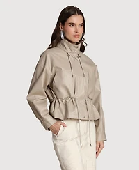 Avec Les Filles Women's Blouson Snap Jacket