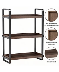 Yigii 3-Tier Compact Bathroom Organizer