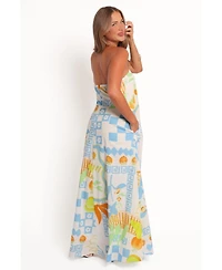 Petal and Pup Women's Kaelani Strapless Maxi Dress