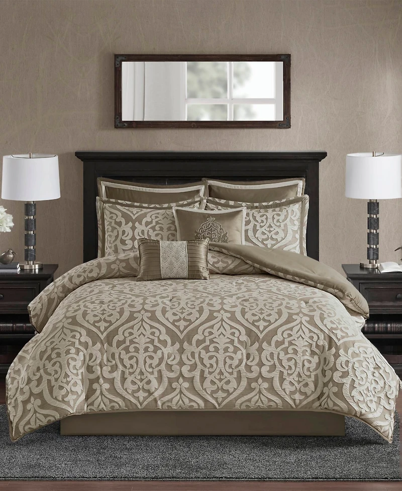 Madison Park Odette Jacquard 8-Pc. Comforter Set
