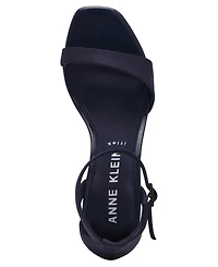 Anne Klein Women's Mia Ankle Strap Block Heel Dress Sandals