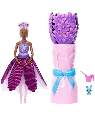 Barbie Petal Pop Scented Fashion Doll
