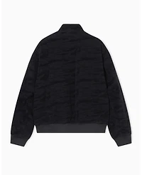 A|X Armani Exchange Men's Jacquard Camouflage Bomber Jacket