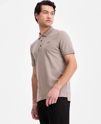 Hugo Boss Men's Cotton-Blend Tipping Polo Shirt