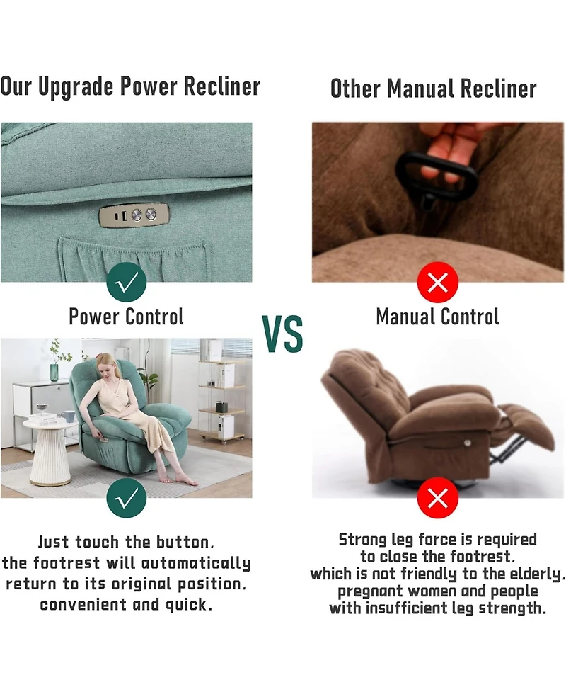 Dyhome Dining Chairs Set of 2, Mid Century Modern Upholstered Boucle Kitchen Room