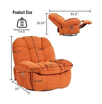 Dyhome Dining Chairs Set of 2, Mid Century Modern Upholstered Boucle Kitchen Room