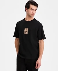 Hugo Boss Men's Cotton Logo Graphic Crewneck T-Shirt