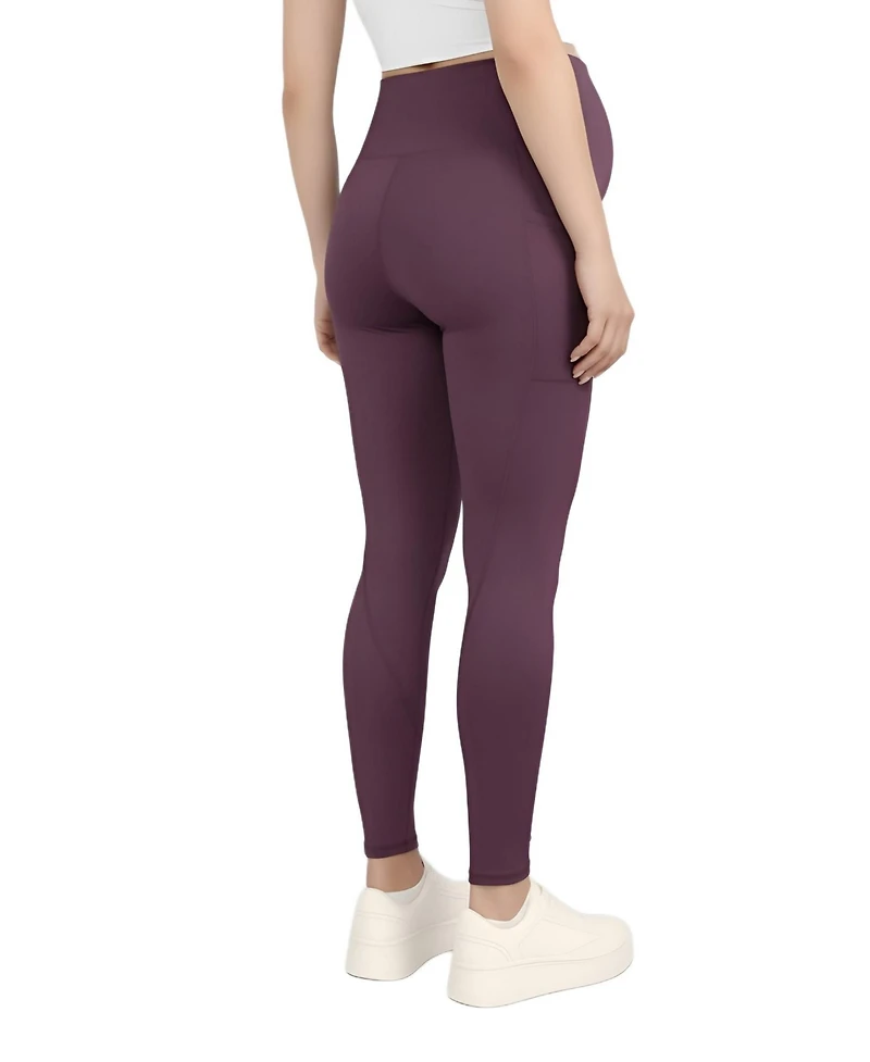 Motherhood Maternity Over the Belly Side Pocket Active Leggings