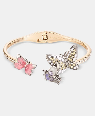 Anne Klein x Anjelica Roselyn Butterfly Motif Cuff Bracelet