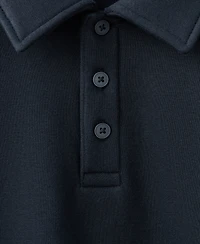 Mango Men's Regular-Fit Polo Sweatshirt