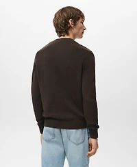 Mango Men's Italian Wool Knitted Sweater