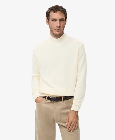 Mango Men's Italian Wool Knitted Sweater