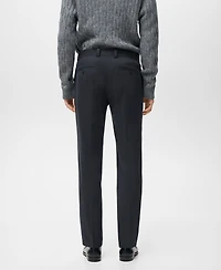 Mango Men's Regular-Fit Cotton Pants