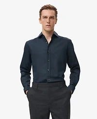 Mango Men's Cotton Slim-Fit Shirt