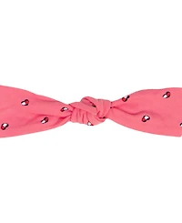 Tommy Hilfiger Baby Girls' Printed Pique Ruffled Sunsuit & Headband