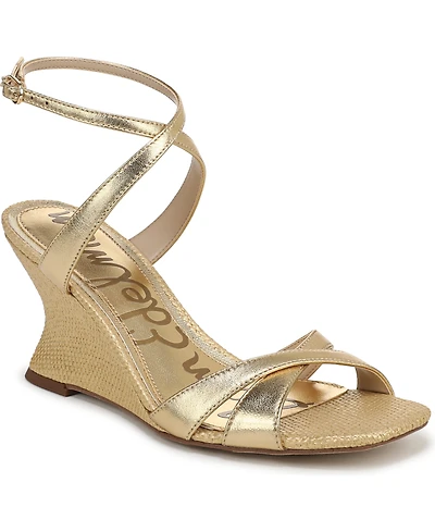Sam Edelman Women's Davi Strappy Wedge Sandals