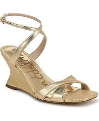 Sam Edelman Women's Davi Strappy Wedge Sandals
