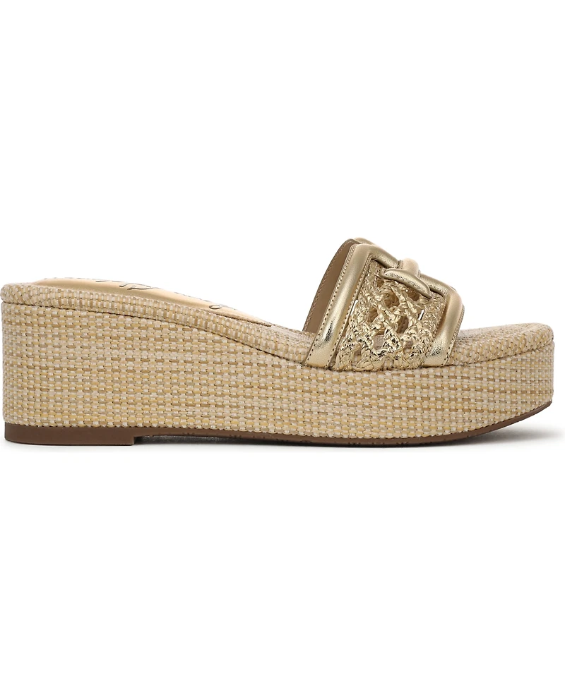 Sam Edelman Women's Pauleena Slide Wedge Sandals
