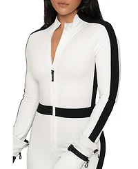 Jluxlabel Women's Off-Limits Zipper Jumpsuit