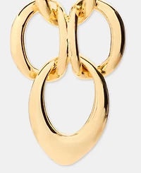 Anne Klein Linked Clip-On Drop Earrings