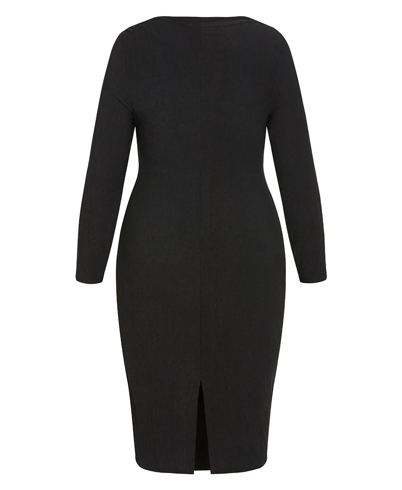 City Chic women's Plus Size Jojo Fitted Dress
