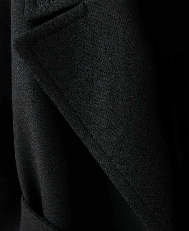 Mango Women's Belted Manteco Wool Coat