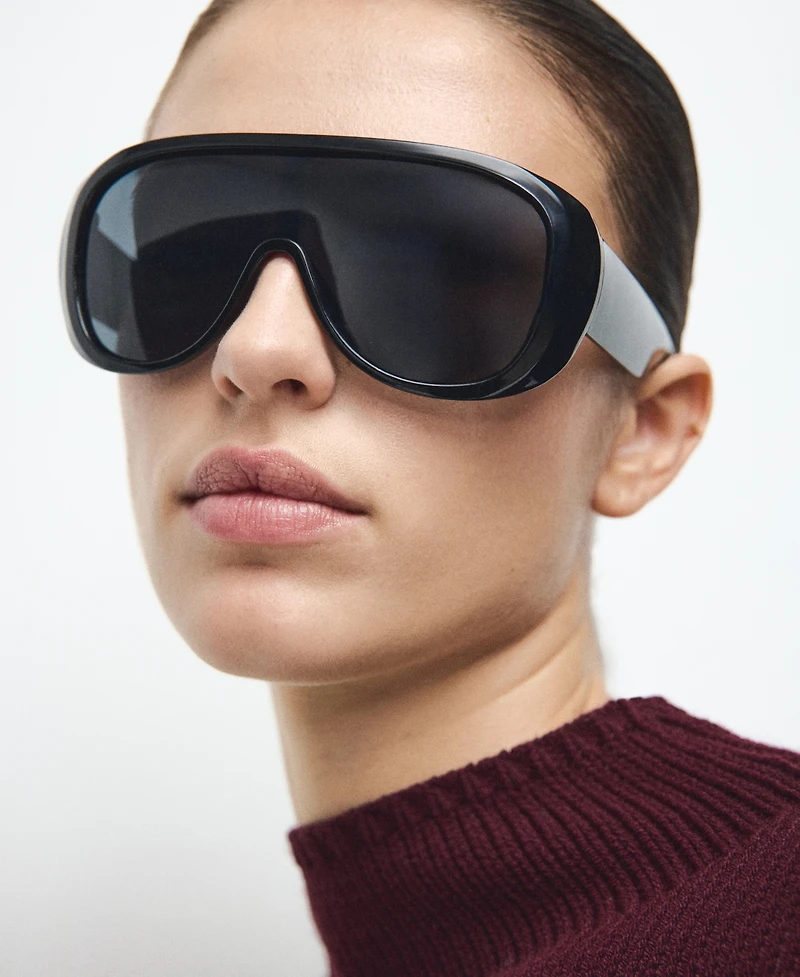 Mango Women's Perkins Neck Knitted Sweater